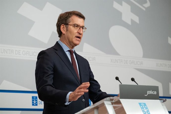 Archivo - El presidente del PP, Alberto Núñez Feijóo.