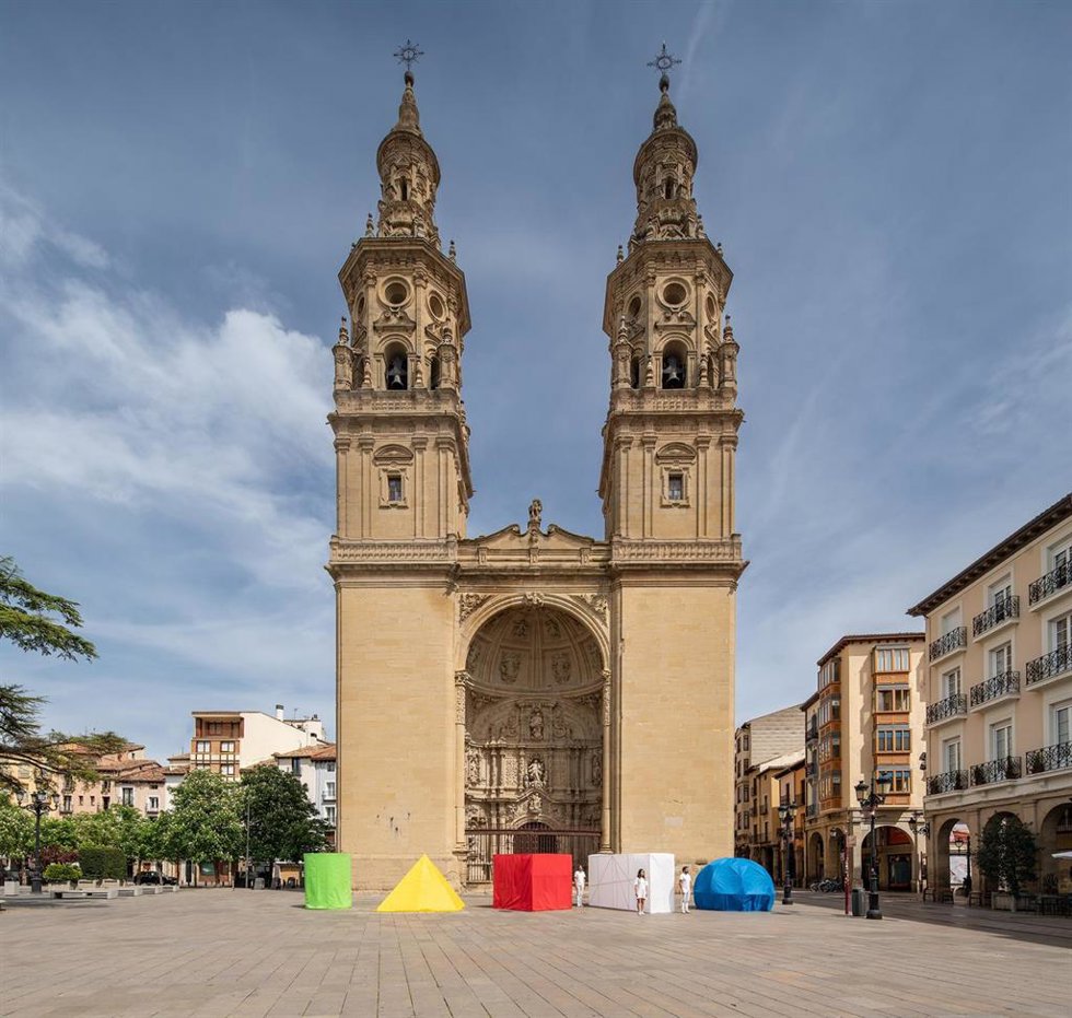 Una de las instalaciones de Concéntrico de su novena edición