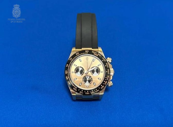 Reloj de alta gama robado y recuperado por la Policía