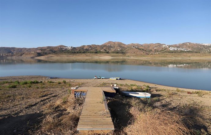 Archivo - El pantano de La Viñuela situado en el término de Vélez Málaga, archivo 