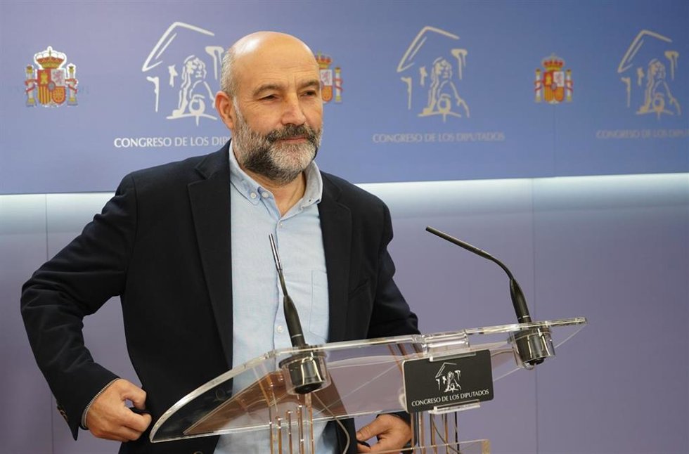 El diputado del BNG en el Congreso Néstor Rego
