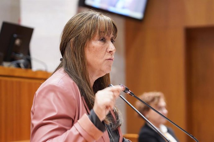 Archivo - La consejera de Sanidad del Gobierno de Aragón, Sira Repollés.