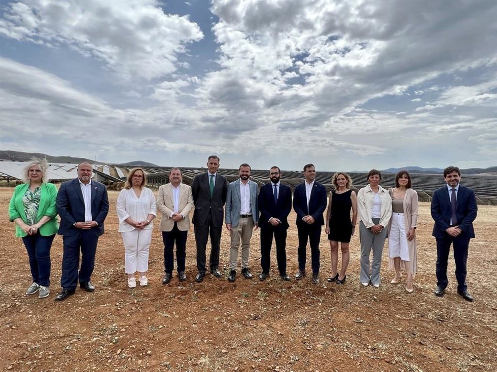 Presentación de la nueva planta fotovoltaica de Renovalia en Puertollano