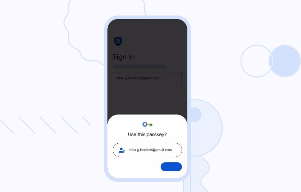 L’account Google ora supporta l’accesso senza password con passkey