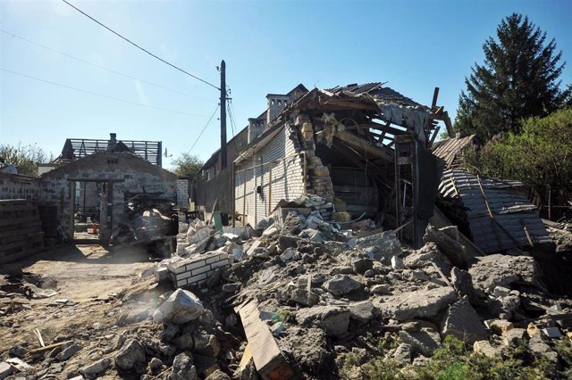 Edificios destruidos en Ucrania