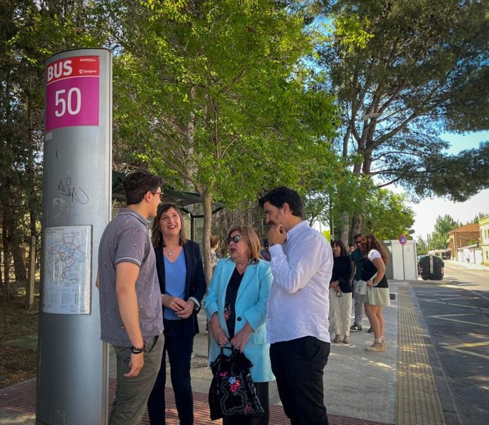 Ranera (PSOE) asegura que mejorará la accesibilidad al Hospital Royo Villanueva