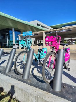 Bicicletas de Bicipalma, en Son Espases.