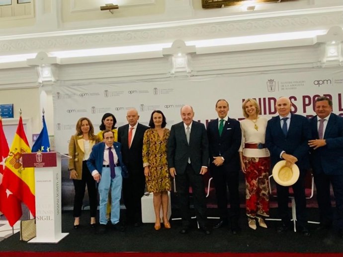 APM y ICAM en la celebración de la jornada 'Unidos por la libertad de Prensa', en el Día Mundial de la Libertad de Prensa