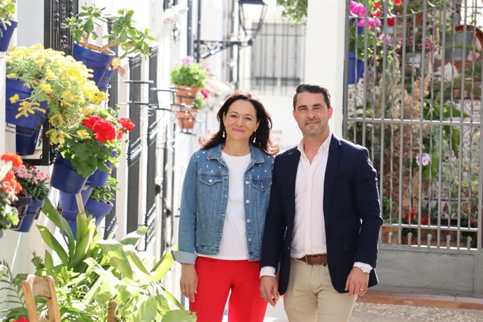 Rafi Crespín y Juan Manuel Poyato en Zuheros.