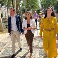 Rocío Blanco dice que Aurelio Fernández (PP) es "la mejor opción para el cambio de rumbo que necesita Lucena"