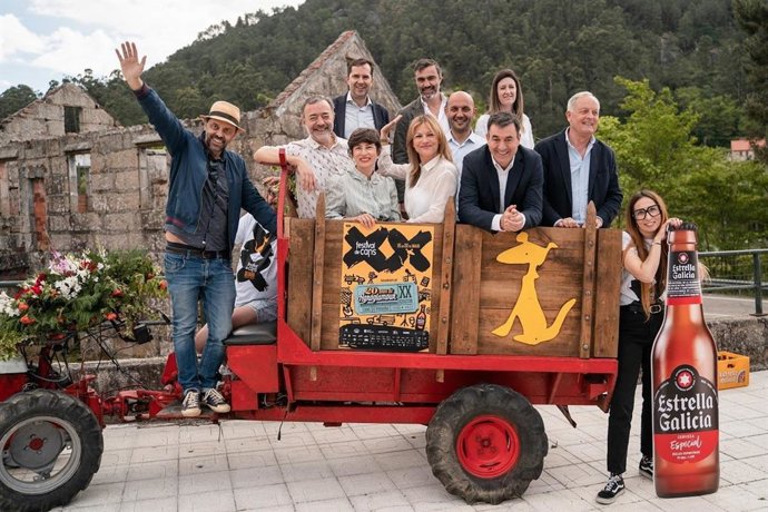 Presentación en Cans (Pontevedra) de la XX edición del Festival de Cans