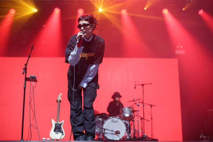 Archivo - La cantante Natalia Lacunza durante una actuación.