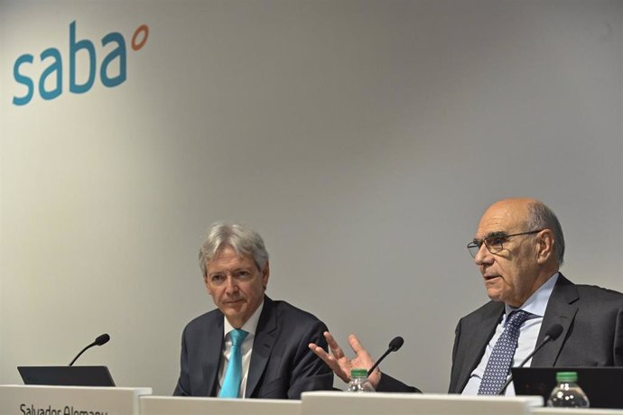 El Presidente De Saba, Salvador Alemany, Y El Consejero Delegado, Josep Martínez Vila