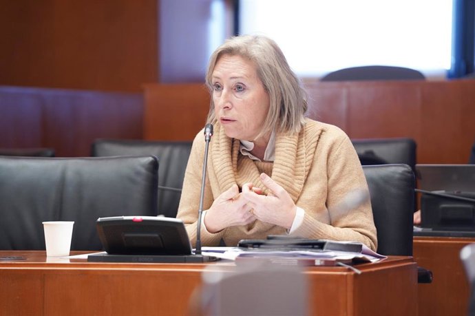 Archivo - La diputada del PP Pilar Cortés.