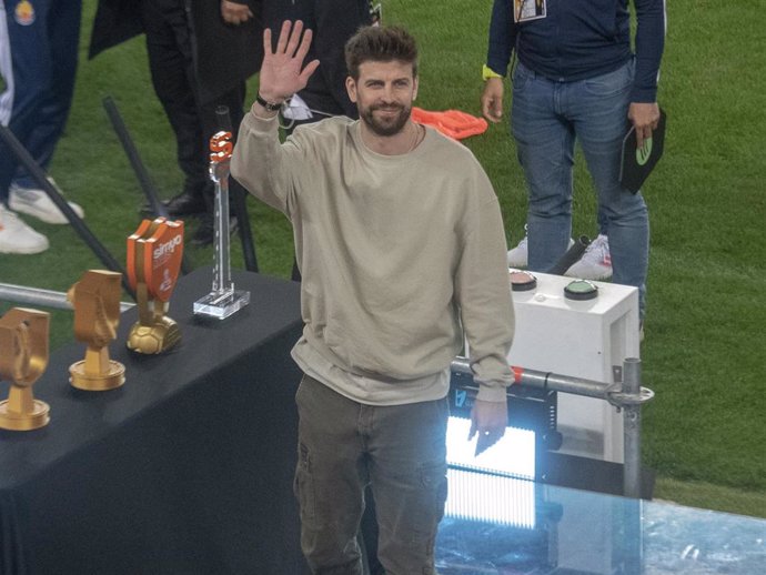 Archivo - Gerard Piqué, durante la final de la Kings League