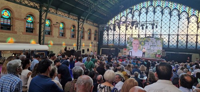 Antonio Muñoz presenta su campaña bajo el lema 'Sevilla y sólo Sevilla' para revalidar la Alcaldía