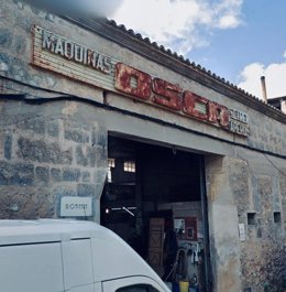 Taller de maquinaria agrícola en Sencelles.