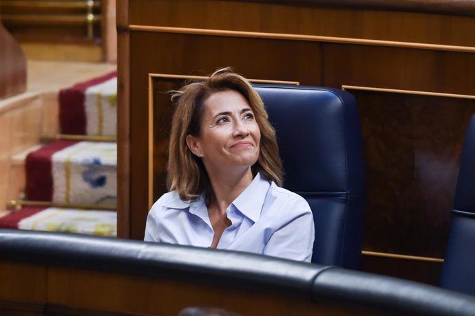 La ministra de Transportes, Movilidad y Agenda Urbana, Raquel Sánchez