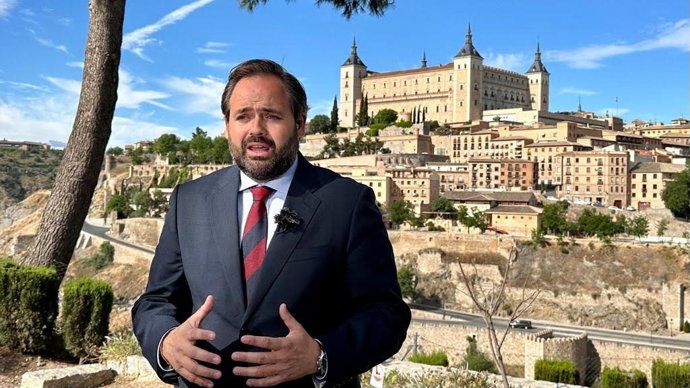 El candidato del PP a la Presidencia de Castilla-La Mancha, Paco Núñez