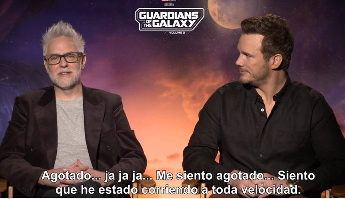 James Gunn se despide de 'Guardianes de la Galaxia': "Estoy agotado, pero también me siento increíblemente y feliz"