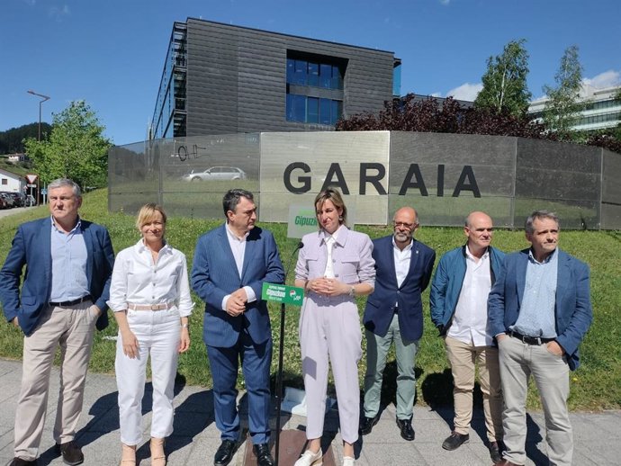 Acto del PNV con Aitor Esteban en Arrasate