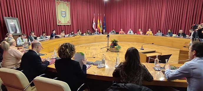 Archivo - Pleno del Ayuntamiento de Logroño de febrero de 2023