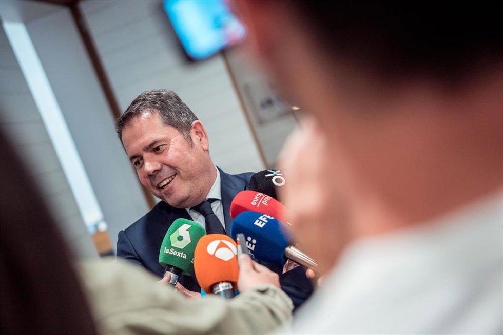 El presidente de CEPYME, Gerardo Cuerva, en una imagen de archivo.