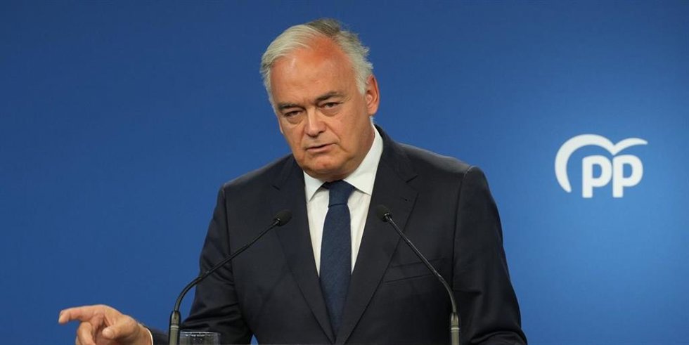 El vicesecretario de Institucional del PP, Esteban González Pons, en una imagen de archivo.