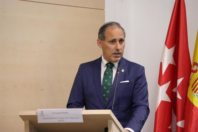 El decano del ICAM Eugenio Ribón