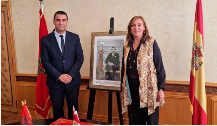 La secretaria general de Formación Profesional, Clara Sanz, se ha reunido este jueves en Rabat con su homólogo marroquí, Mohammed Sebbaq,