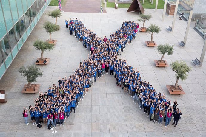 Los participantes en el campus The Challenge 2023 en el CosmoCaixa