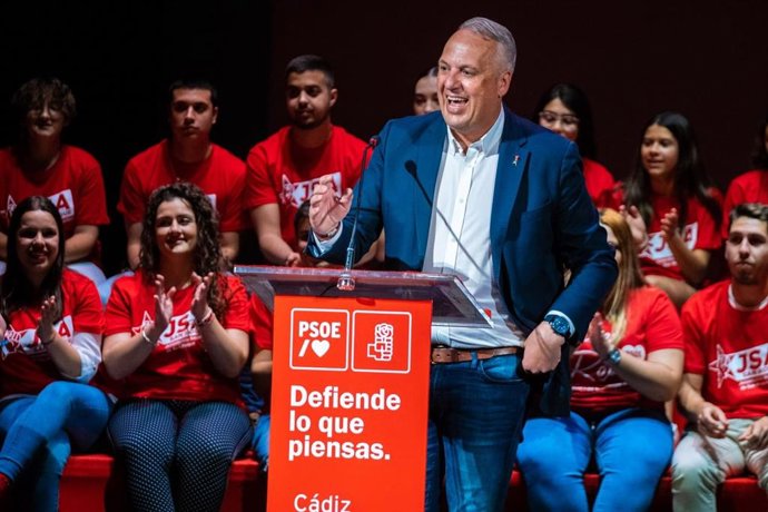 Ruiz Boix en un acto del PSOE.