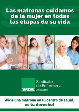 Satse inicia una campaña en Andalucía para poner en valor la labor de las matronas en la atención integral a la mujer