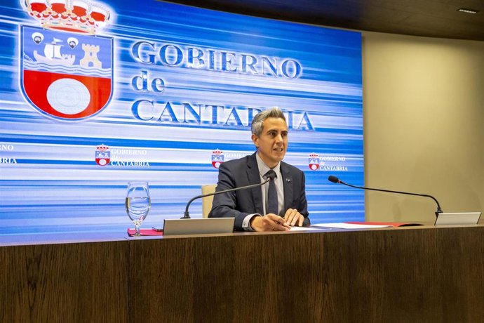 El vicepresidente y consejero de Universidades, Igualdad, Cultura y Deporte, Pablo Zuloaga