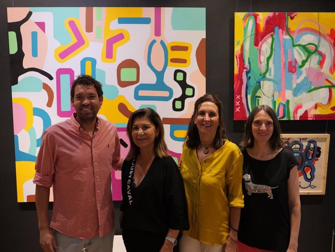 Exposición colectiva Poemario de artistas en Sevilla