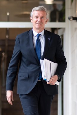 Rueda, antes del Consello de la Xunta.