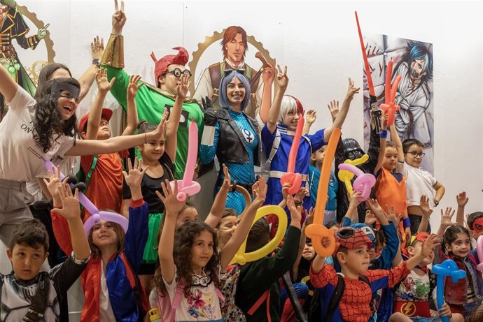 Inauguración del Salón Internacional del Cómic de Huelva.