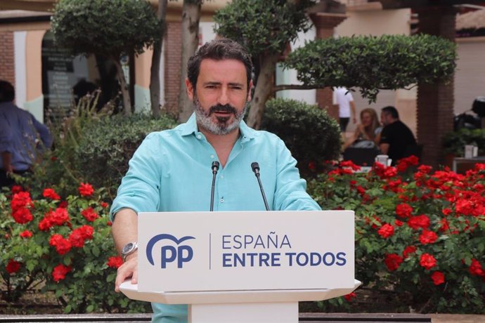 El secretario general del Partido Popular (PP) de Málaga, José Ramón Carmona.