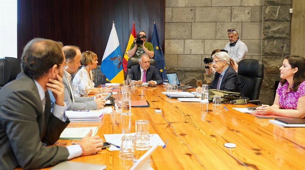 Reunión del Consejo de Gobierno de Canarias