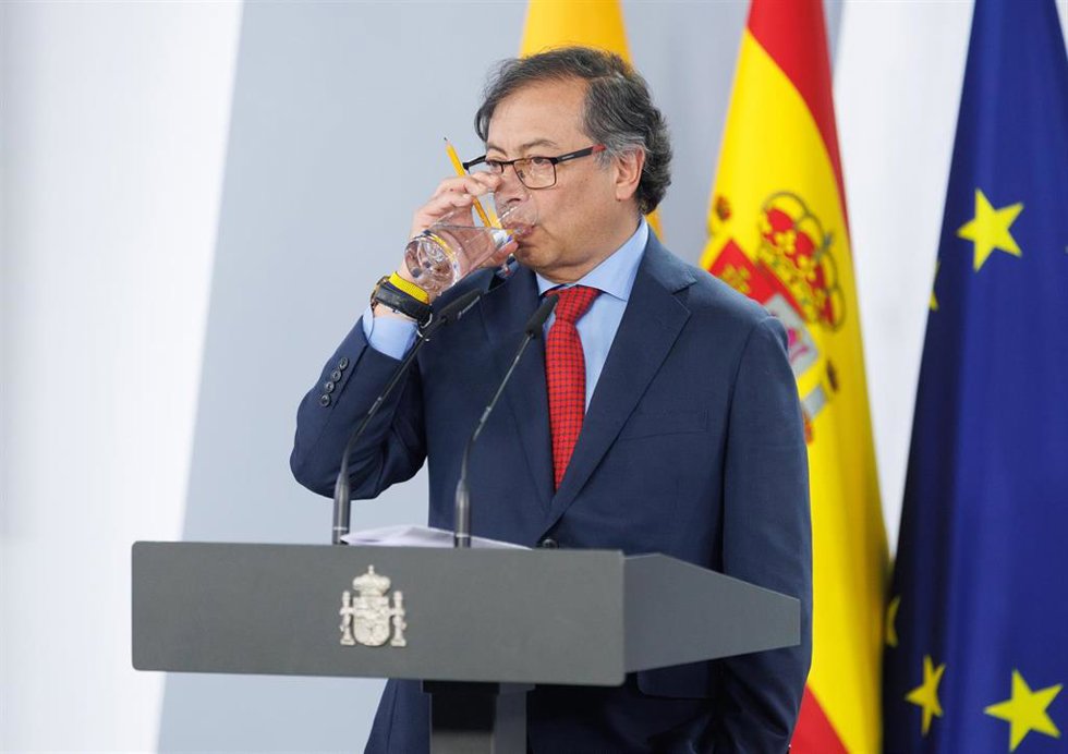 El presidente de Colombia, Gustavo Petro