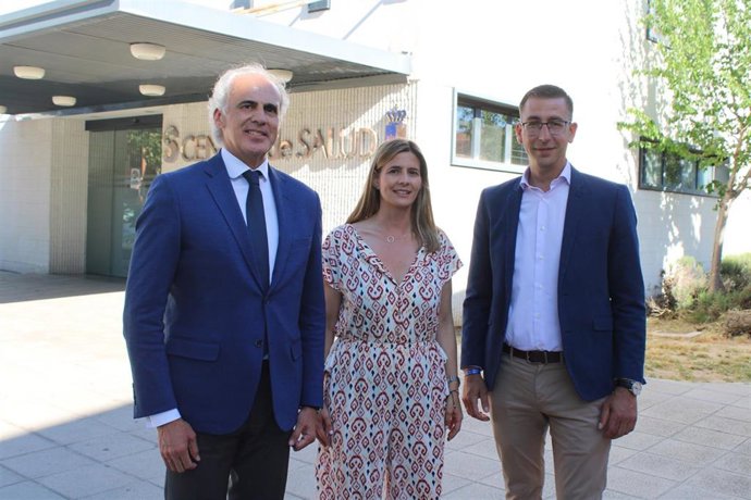 Pp Clm (Nota De Prensa, Fotografía Y Cortes De Voz) Agudo Reafirma El Compromiso De Paco Núñez De Recuperar El Convenio Sanitario Con Madrid, Frente A Las Fronteras Sanitarias Impuestas Por El Socialismo 040523