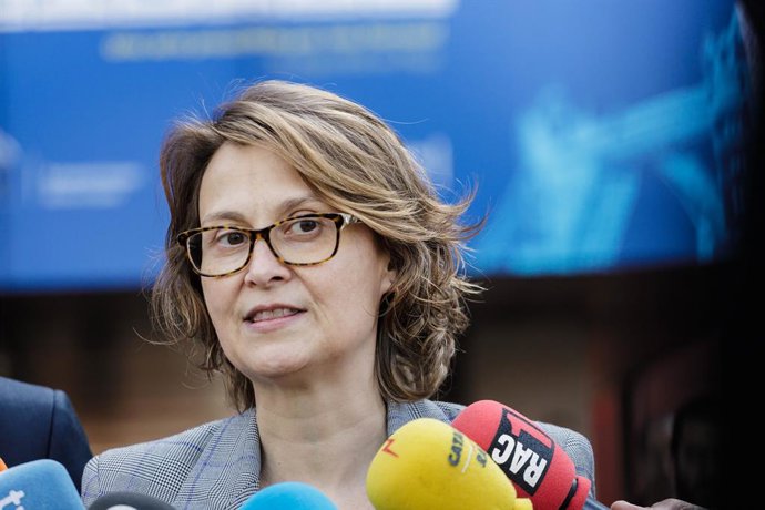 Archivo - La consellera d'Acció Exterior i Unió Europea, Meritxell Serret