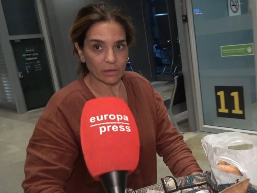 Raquel Bollo a su regreso de Honduras