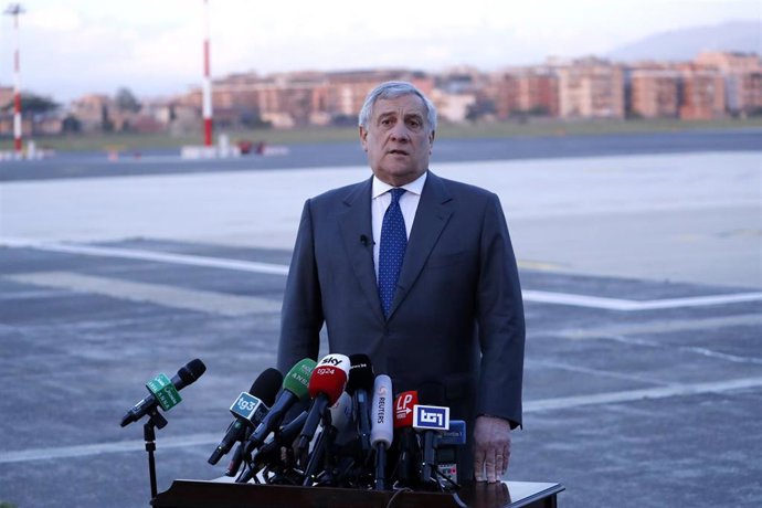 Antonio Tajani, ministro de Exteriores de Italia