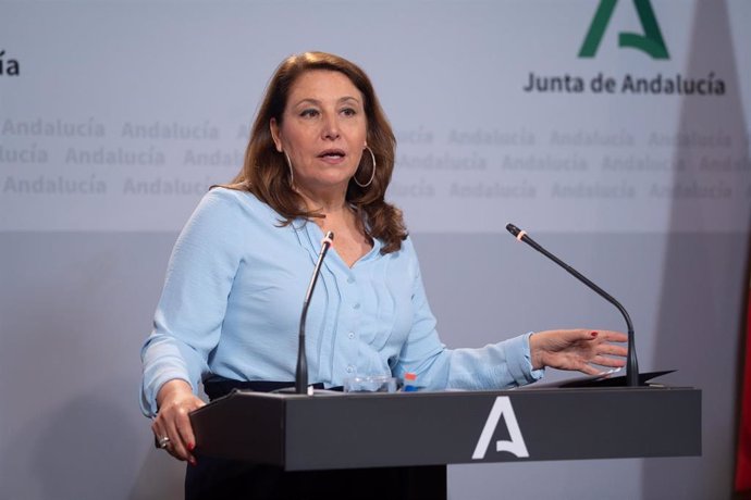 La consejera de Agricultura, Agua y Desarrollo Rural Carmen Crespo. 