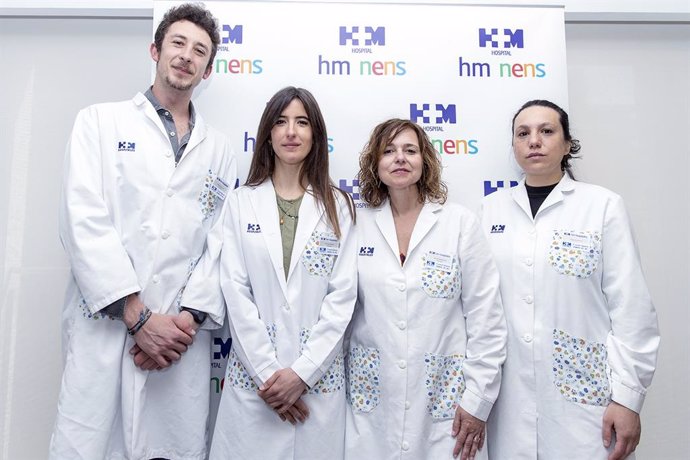 Equipo de la Unidad de Salud Mental Infanto-Juvenil del Hospital HM Nens.