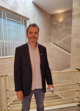 El concejal, Jaime Caballero