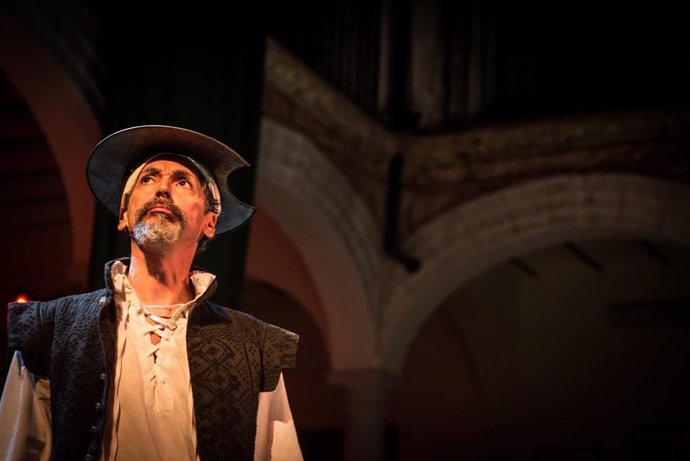 Pata Teatro pone en escena este sábado 'Quijote' en el Museo Unicaja de Artes y Costumbres Populares de Málaga.