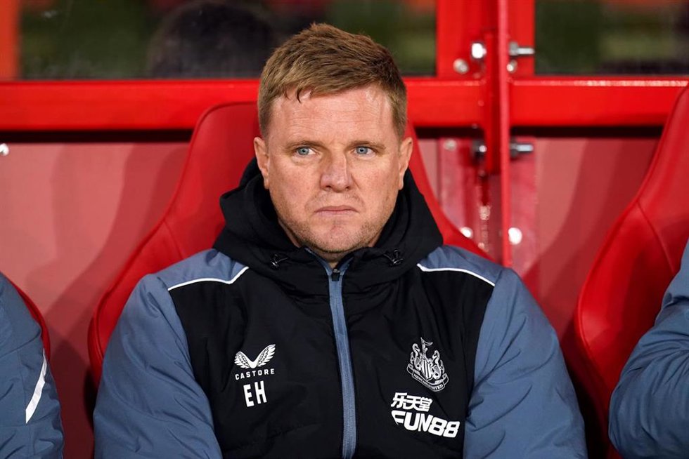 Archivo - El enrenador del Newcastle United, Eddie Howe.