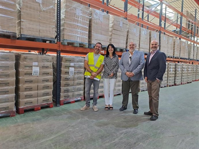 Visita al Banco de Alimentos de Granada.